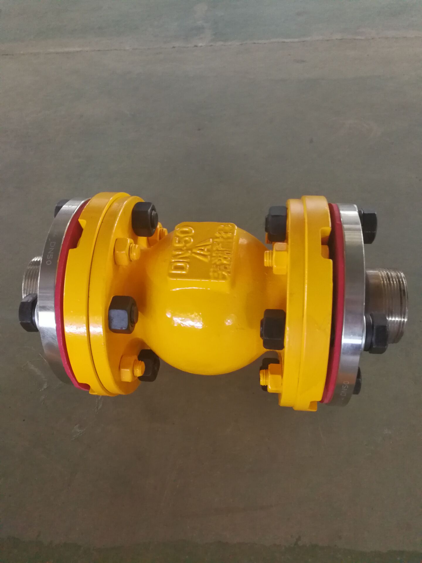 撓性閥（球形氣動管夾閥）