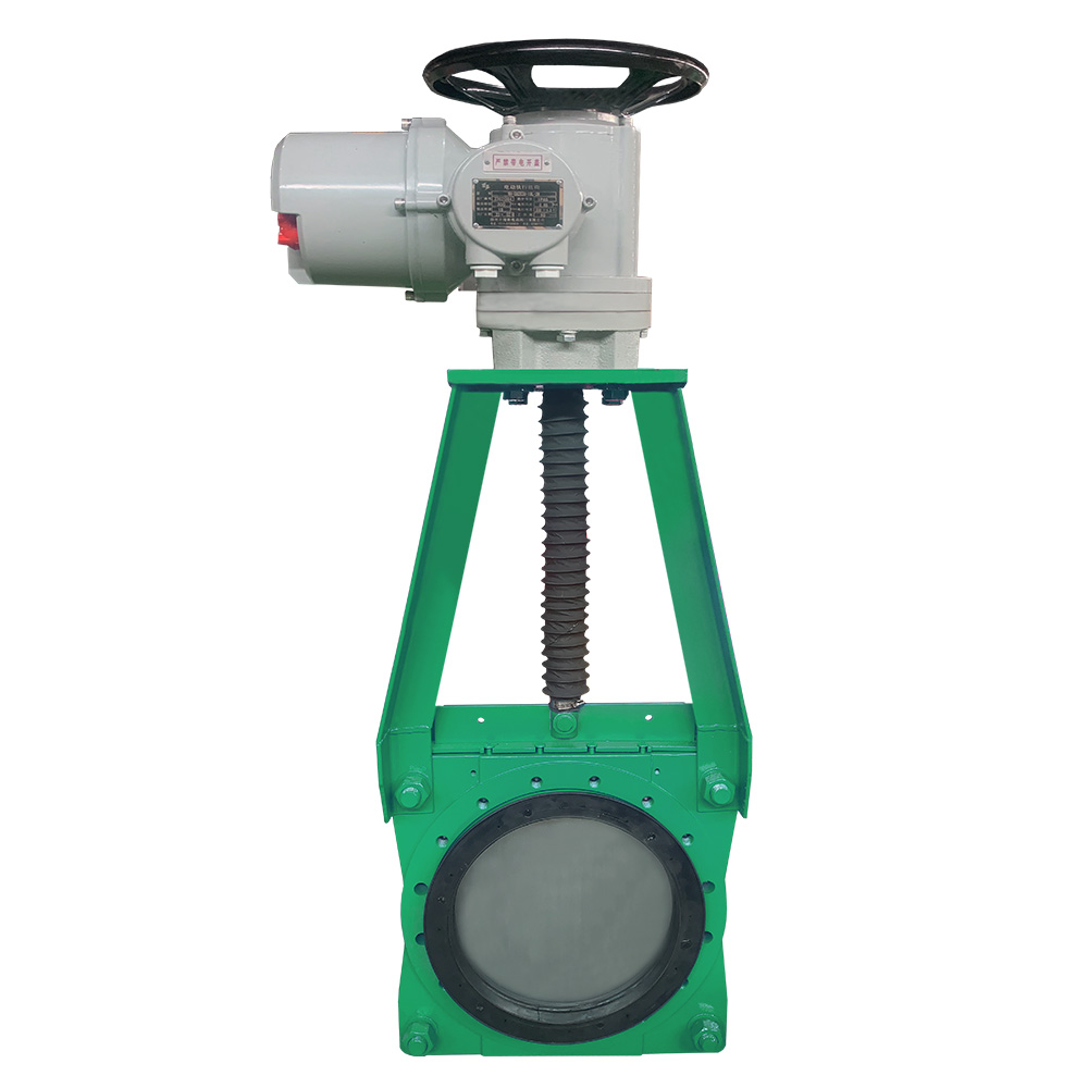 電動(dòng)對(duì)夾式礦漿刀閘閥